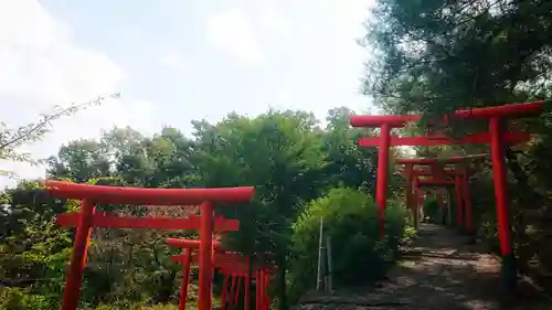 岐阜稲荷山本社の鳥居