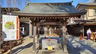 川越八幡宮の手水舎