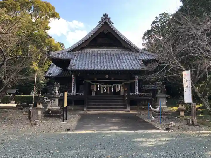 曽許乃御立神社の本殿・本堂
