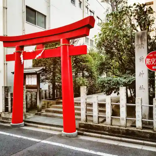 蔵前神社の鳥居