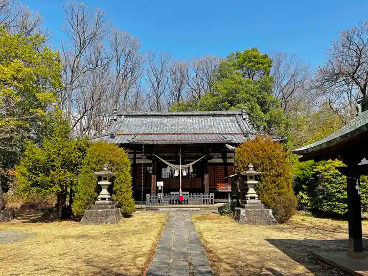 甲斐総社八幡神社の本殿・本堂