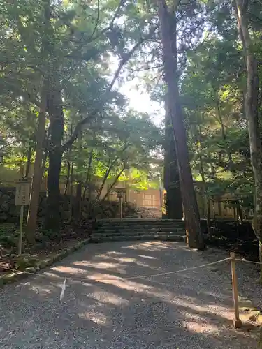 伊勢神宮内宮（皇大神宮）の自然