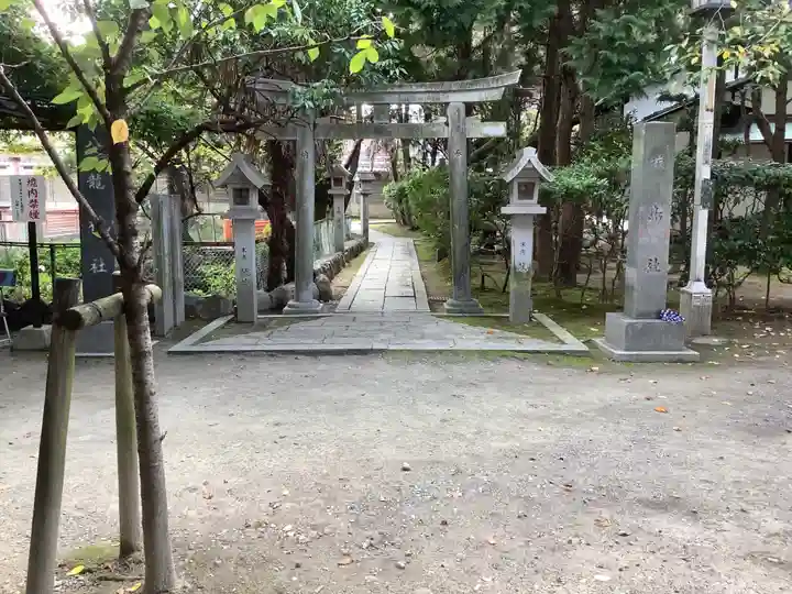 真清田神社の鳥居