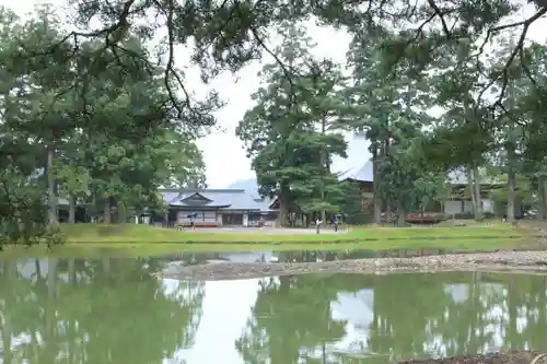 毛越寺の庭園