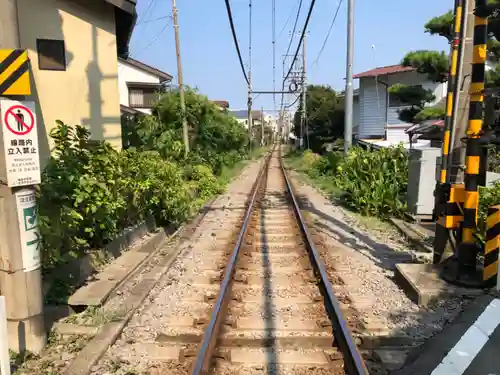 御霊神社の周辺