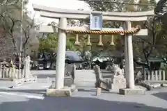 泉穴師神社の鳥居