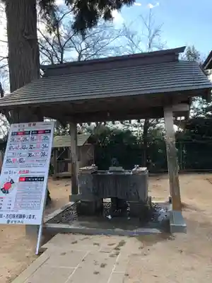 素鵞神社の手水舎