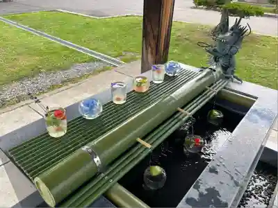 美瑛神社の手水舎