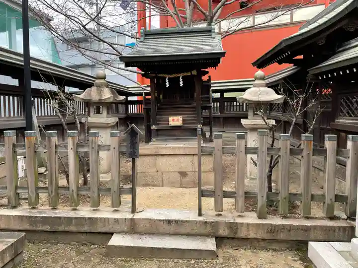南宮宇佐八幡神社(脇浜神社)の末社・摂社