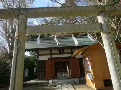 白旗神社(西御門)の鳥居