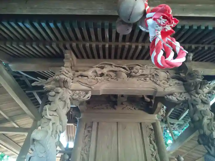 富塚鳥見神社の芸術