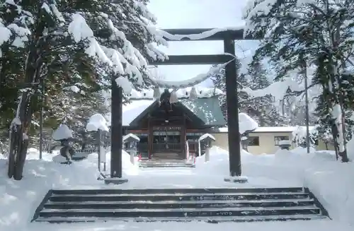 栗沢神社の鳥居