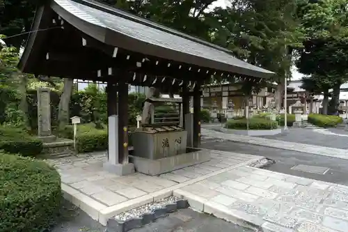 松陰神社の手水舎
