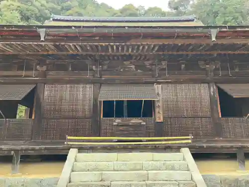 桑実寺の本殿・本堂