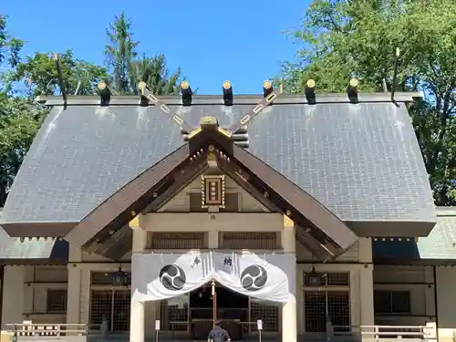 帯廣神社の本殿