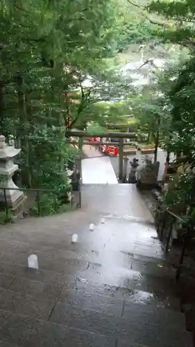 天河大辨財天社の鳥居