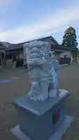 白山神社の狛犬
