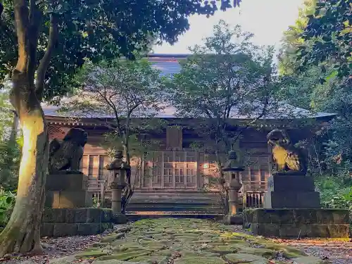 小物忌神社の本殿