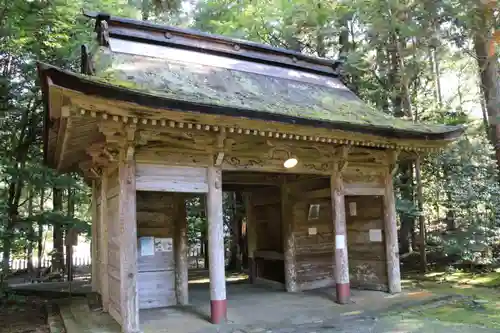若狭彦神社（上社）の山門・神門