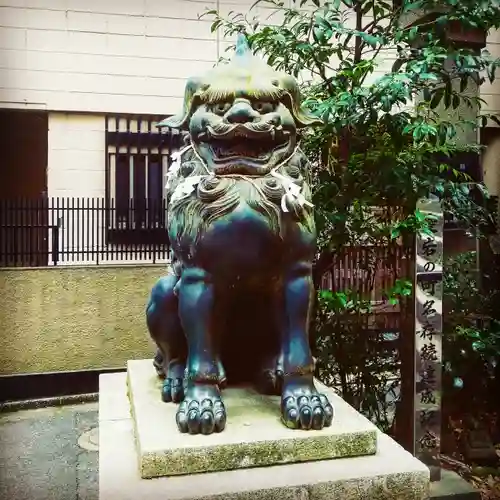 愛宕神社の狛犬