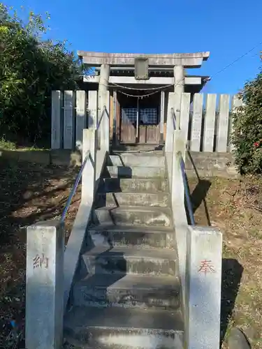 白山神社の鳥居