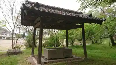 田口招魂社の手水舎