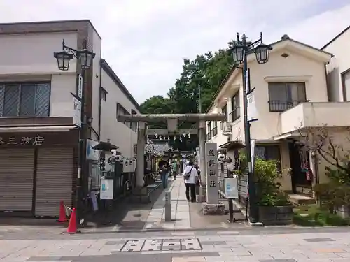 川越熊野神社の鳥居