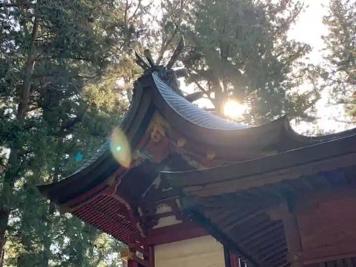 河口浅間神社の本殿・本堂