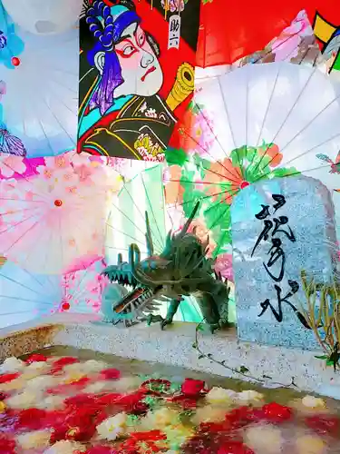 札幌諏訪神社の手水舎