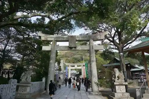 宮地嶽神社の鳥居