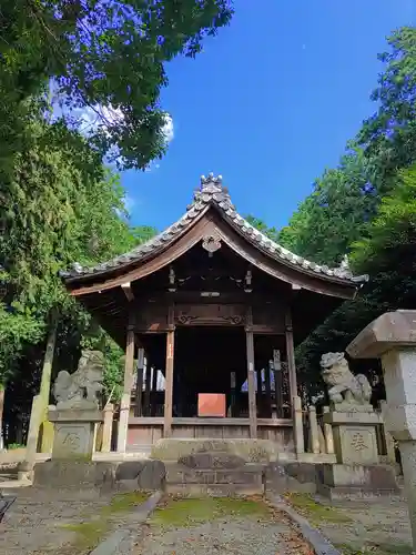 若宮八幡社の本殿・本堂