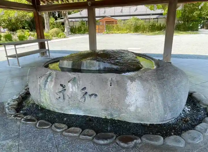 宗像大社の手水舎