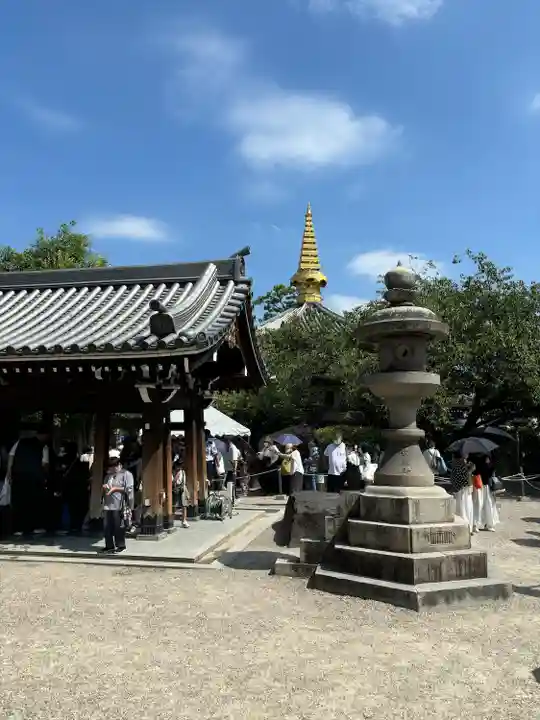 一心寺の庭園