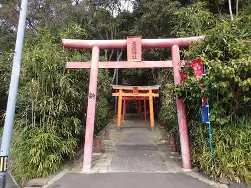 大嶽神社（志賀海神社摂社）の鳥居