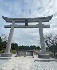 鶴谷八幡宮の鳥居