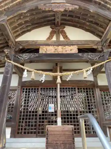 粒坐天照神社の本殿・本堂