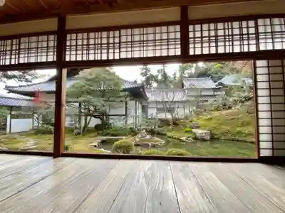 浄住寺の庭園