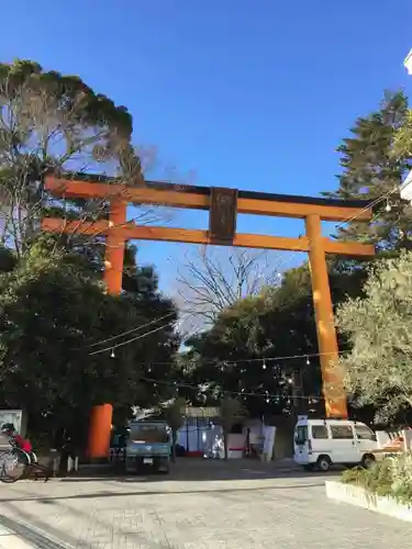 川越氷川神社の鳥居