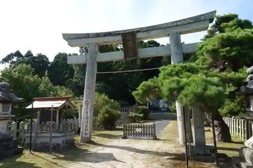 海津天神社の鳥居