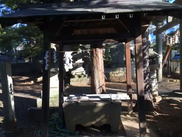 中尾神社の手水舎