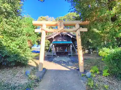 津島社(塔野地)の鳥居