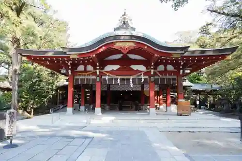 越ヶ谷久伊豆神社の本殿