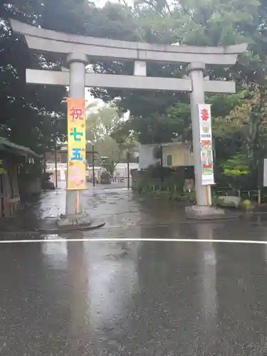 富知六所浅間神社の鳥居