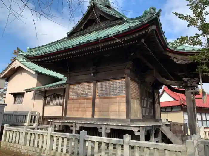 橘樹神社の本殿