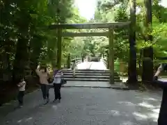 伊勢神宮内宮（皇大神宮）の鳥居