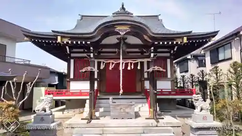 関根神社の本殿・本堂