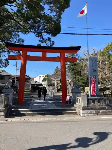 玉前神社の鳥居