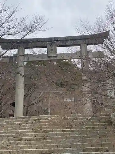 宝満宮竈門神社の鳥居