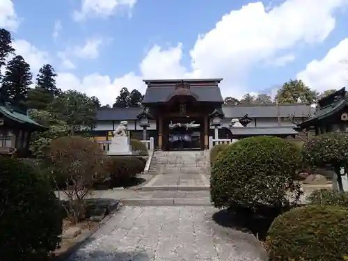 常陸二ノ宮　静神社の山門