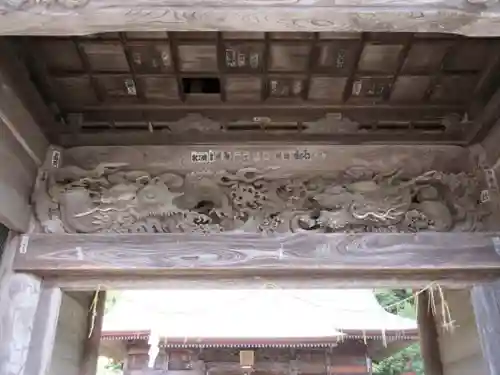 田村大元神社の芸術